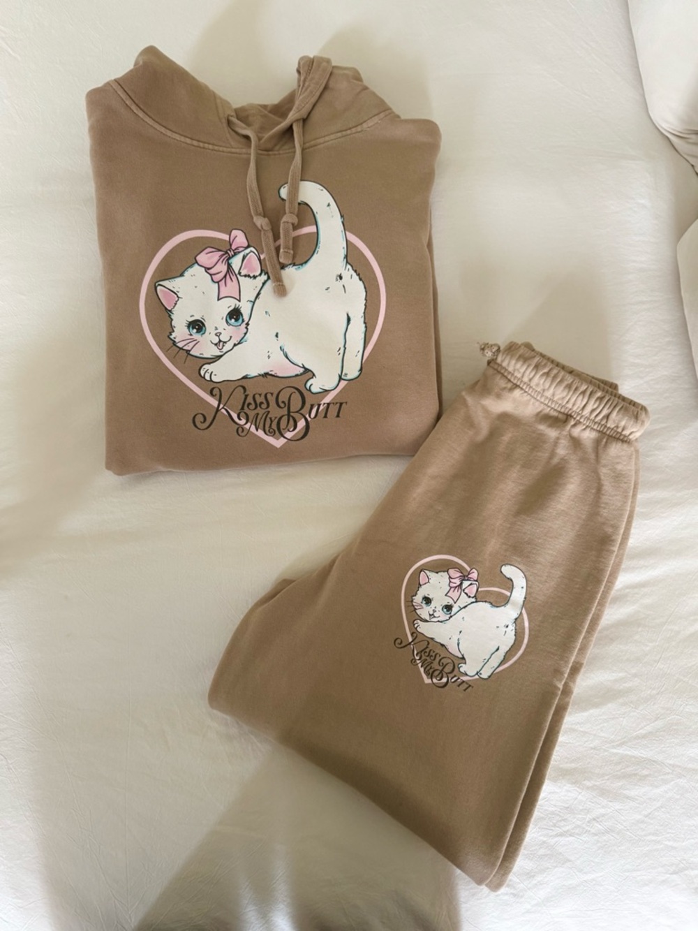 BSR Kitten Hoodie & Sweatpants Set (S)
